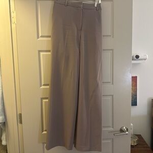 Aritzia Women's Wide-Leg Trousers in Light Purple